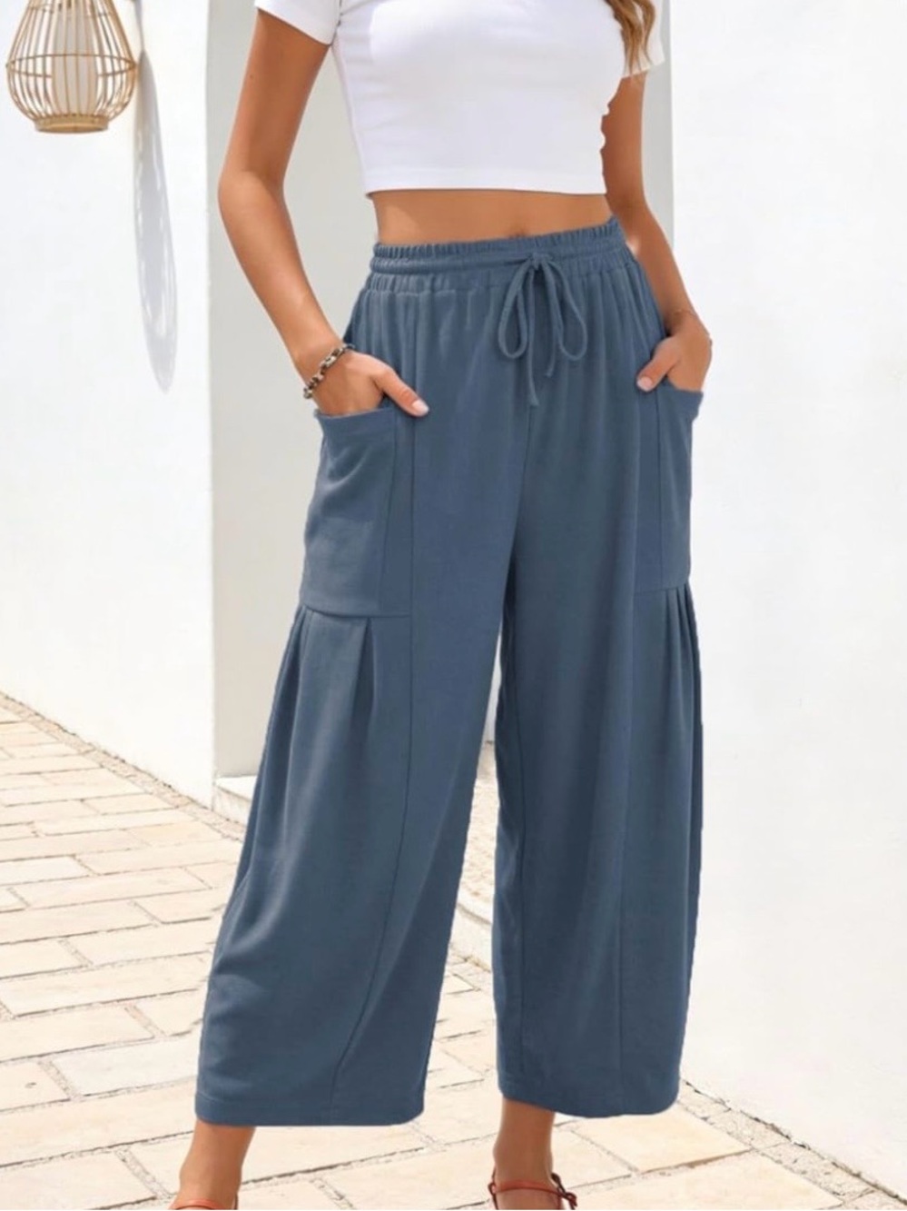 Dusty Blue Lounge Pants
